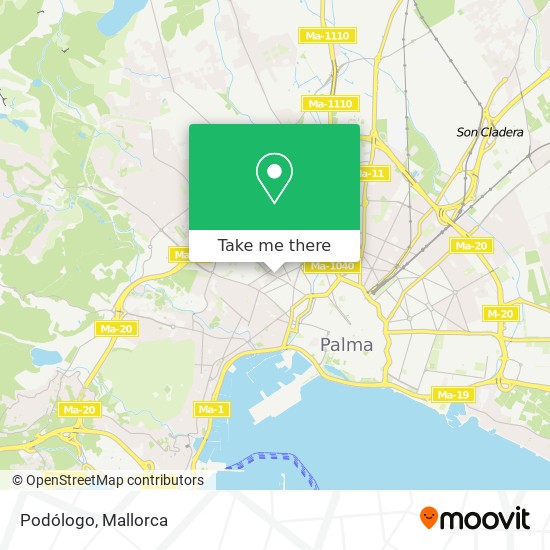 Podólogo map