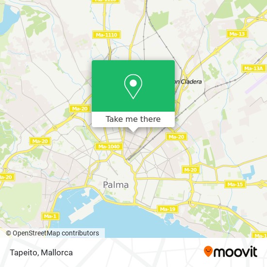Tapeito map