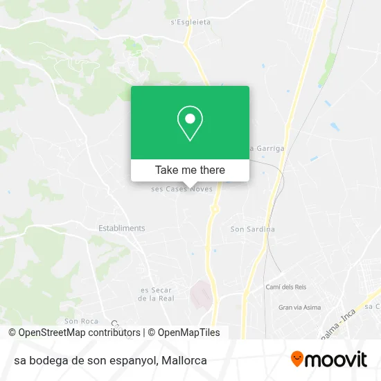 sa bodega de son espanyol map