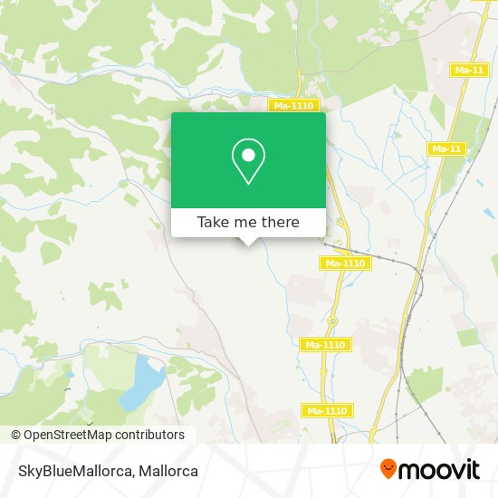 SkyBlueMallorca map