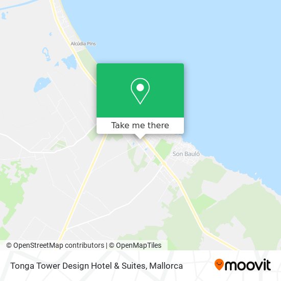 Tonga Tower Design Hotel & Suites map