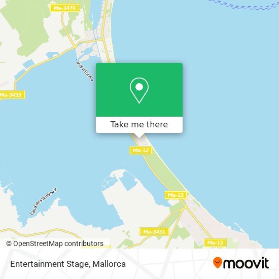 Entertainment Stage map