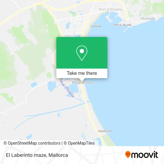 El Laberinto maze map