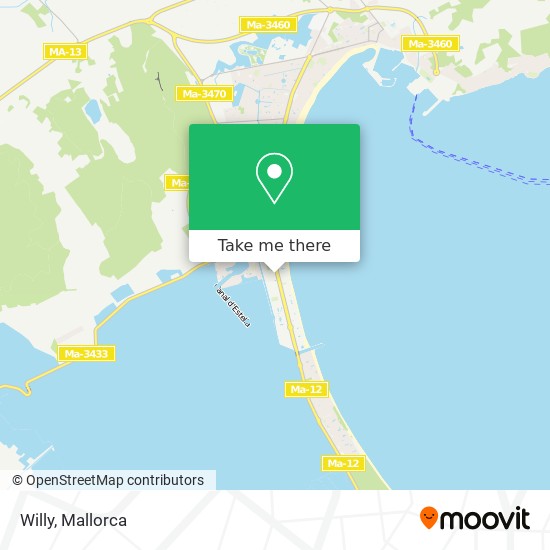 mapa Willy