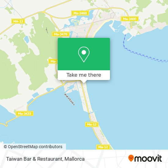 Taiwan Bar & Restaurant map