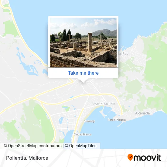 Pollentia map