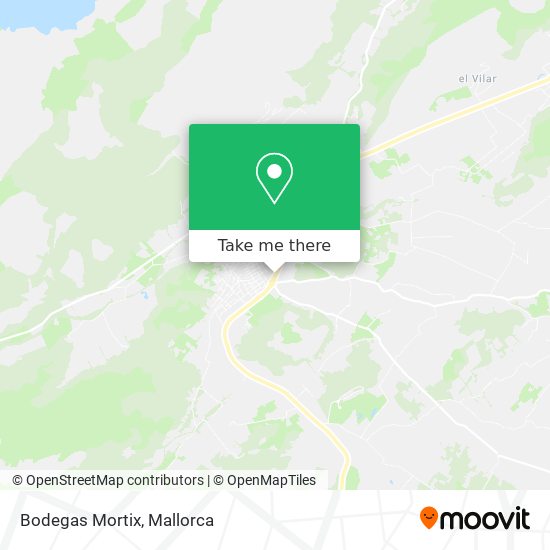 Bodegas Mortix map