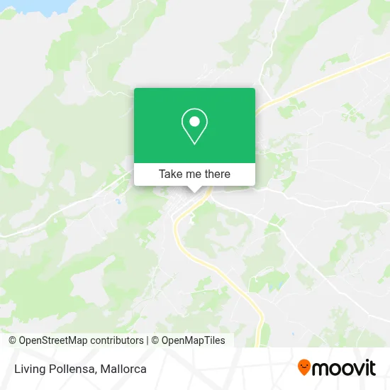 Living Pollensa map