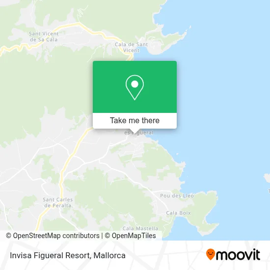 Invisa Figueral Resort map