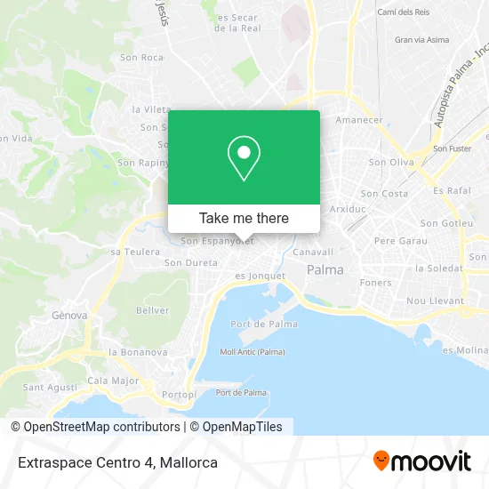 Extraspace Centro 4 map