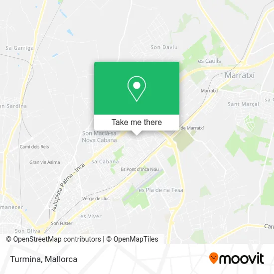 Turmina map