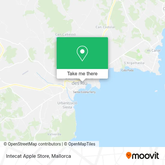 Intecat Apple Store map