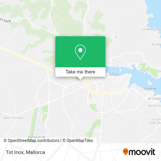 Tot Inox map