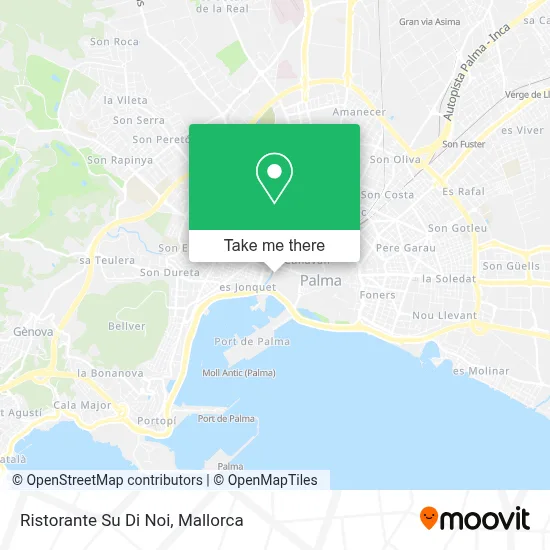 Ristorante Su Di Noi map