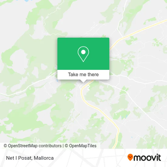 Net I Posat map