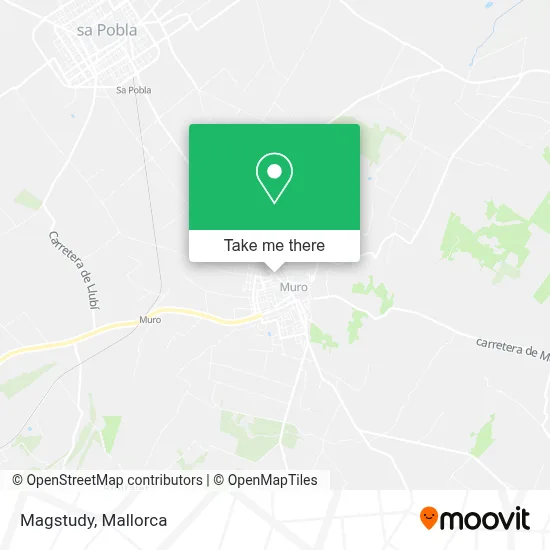 Magstudy map