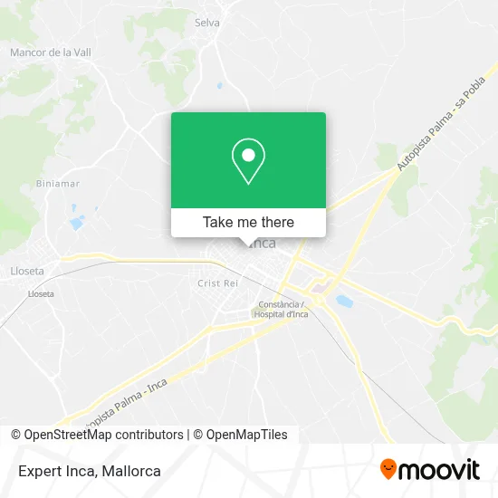 Expert Inca map