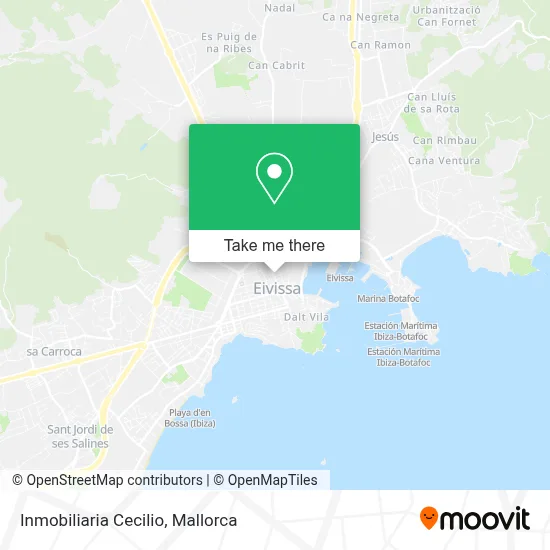 Inmobiliaria Cecilio map