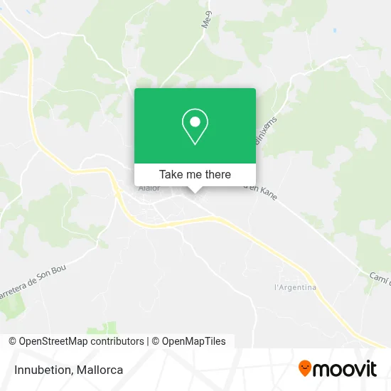 Innubetion map