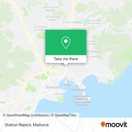 Station Repsol map