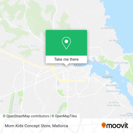 Mom Kids Concept Store map