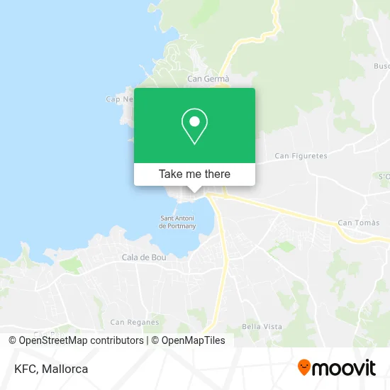 Kfc map