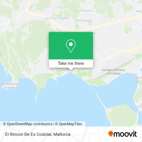 El Rincon De Es Codolar map