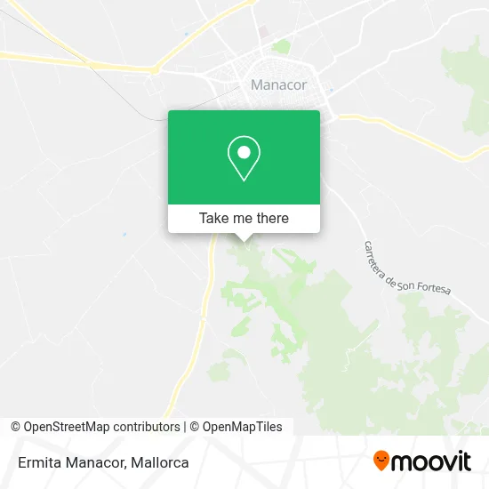 Ermita Manacor map