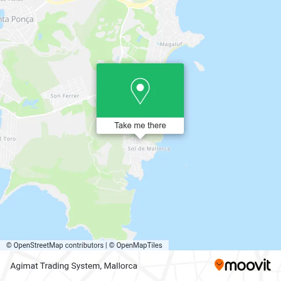 Agimat Trading System map