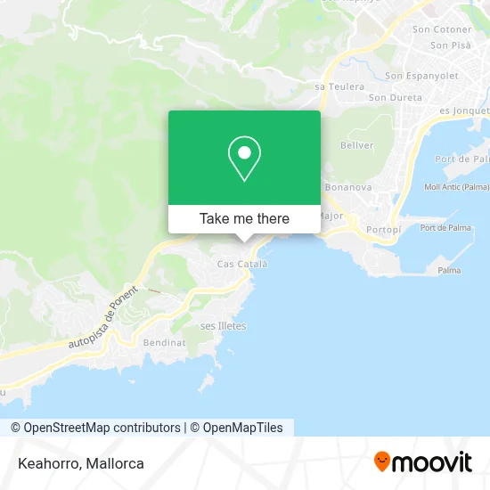 Keahorro map