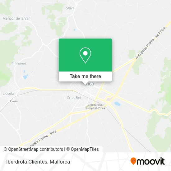 Iberdrola Clientes map