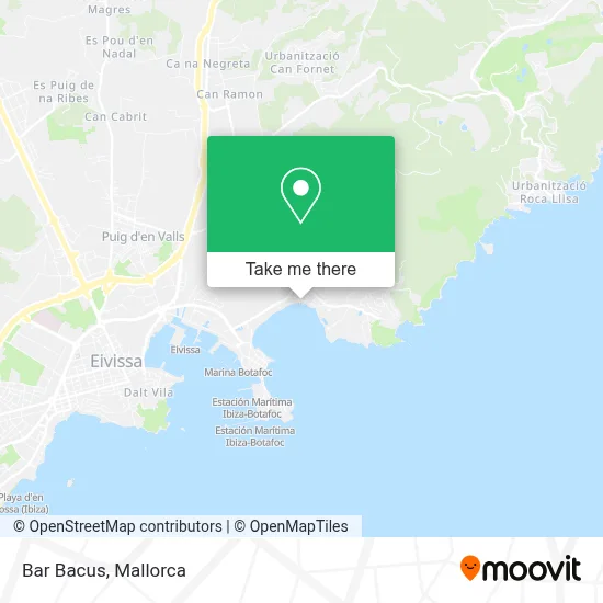 Bar Bacus map