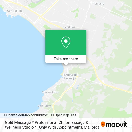 Gold Massage * Professional Chiromassage & Wellness Studio * (Only With Appointment) map