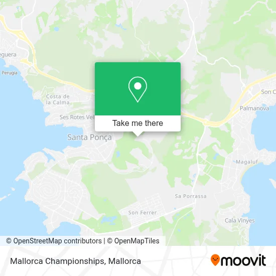 Mallorca Championships map