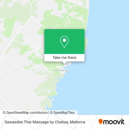 Sawasdee Thai Massage by Chalisa map