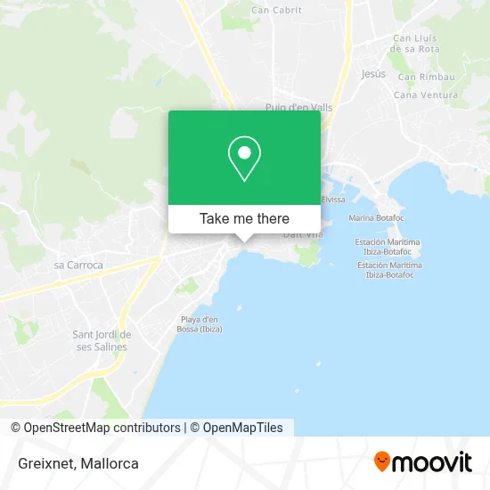 Greixnet map