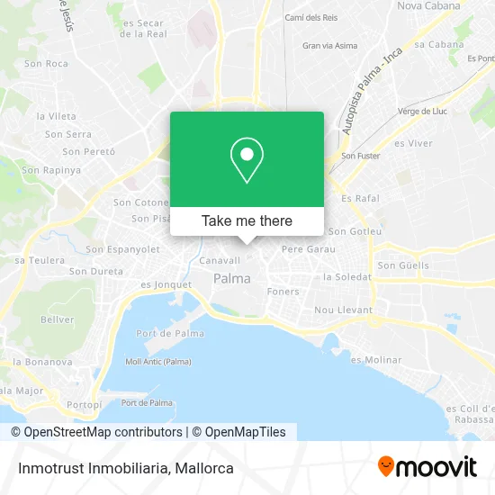 Inmotrust Inmobiliaria map