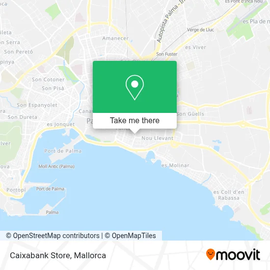 Caixabank Store map