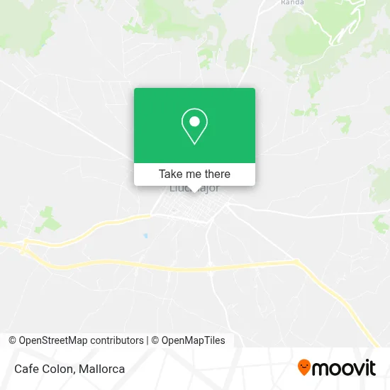Cafe Colon map
