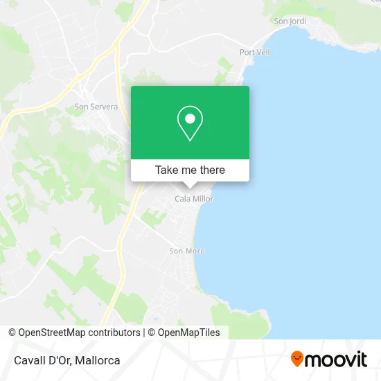 Cavall D'Or map