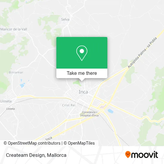 Createam Design map