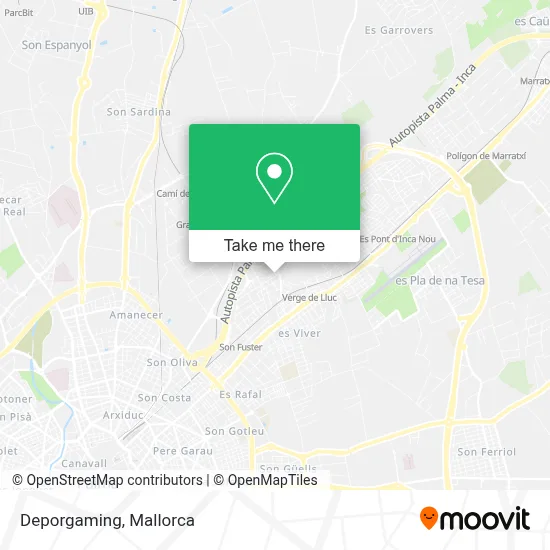 Deporgaming map