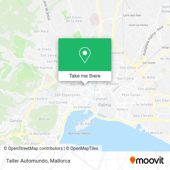 Taller Automundo map