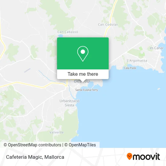 Cafeteria Magic map