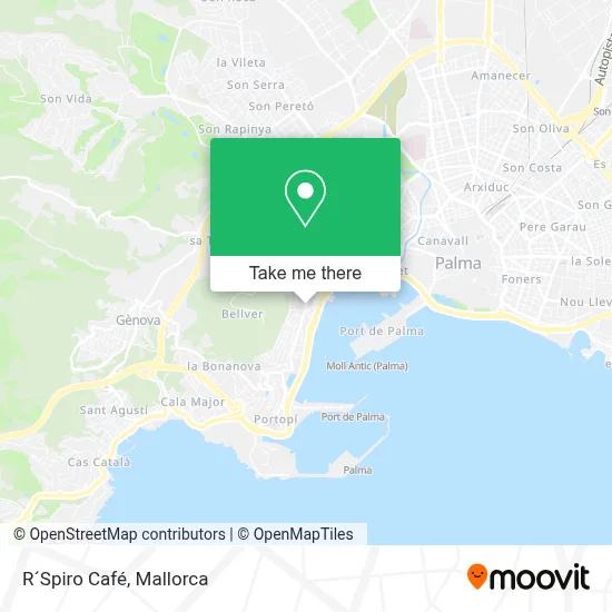 R´Spiro Café map