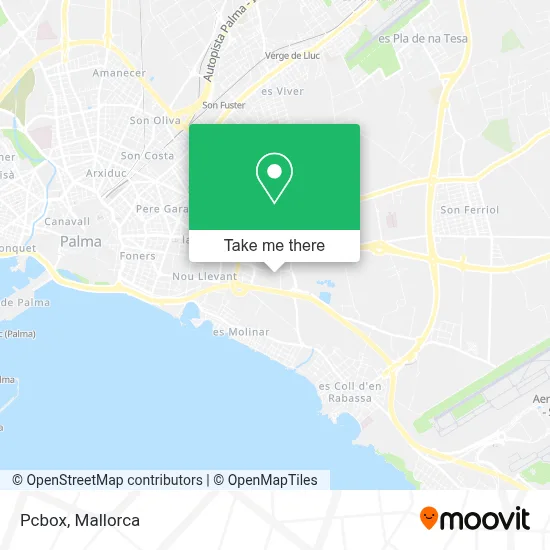 Pcbox map