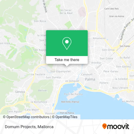 Domum Projects map
