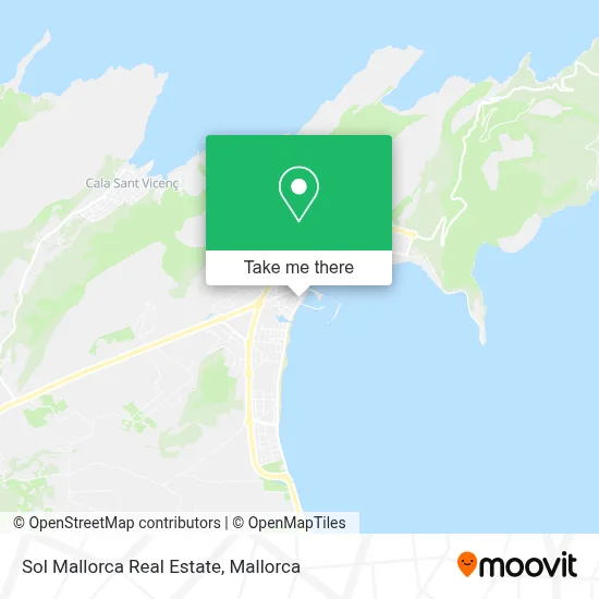 Sol Mallorca Real Estate map
