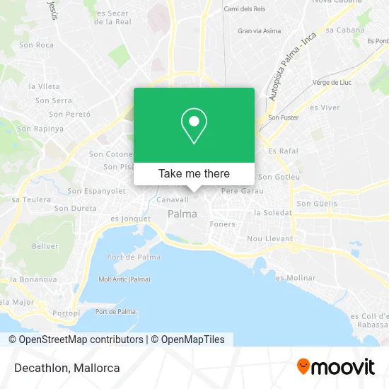 Decathlon map