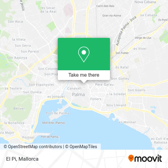 El Pi map